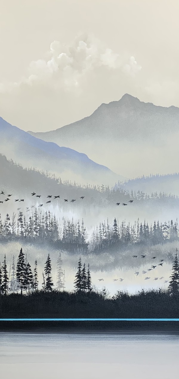 Mountain Mist East by Dave Kennedy - KENNEDY STUDIO ART