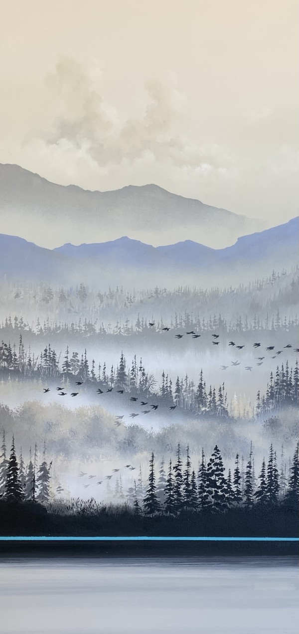 Mountain Mist West by Dave Kennedy - KENNEDY STUDIO ART