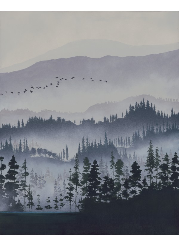 "Valley Mist" by Dave Kennedy - KENNEDY STUDIO ART