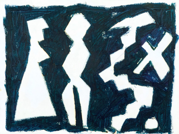 X Man and Woman by Morris Nathanson