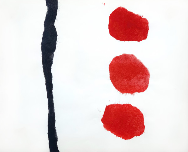 Red Dots Black Line