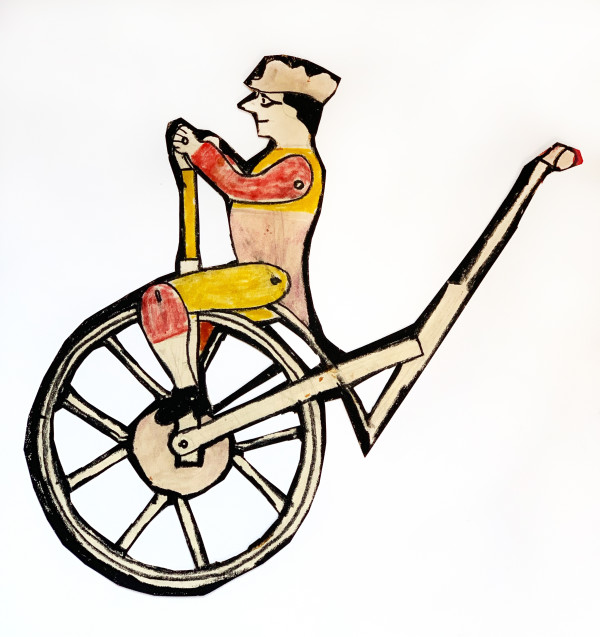 Unicycle Cart by Morris Nathanson