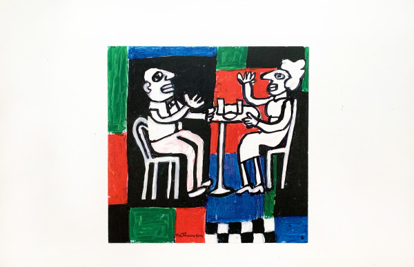 Cafe Chat by Morris Nathanson