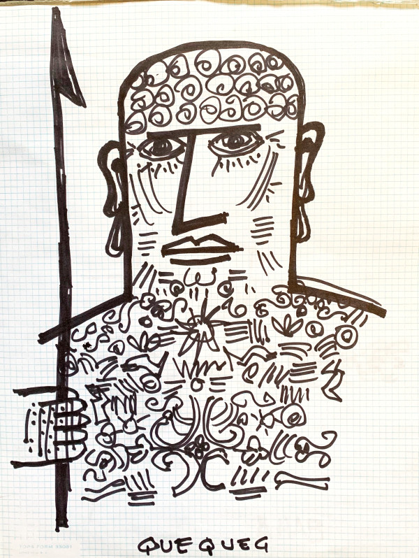 Quequeg by Morris Nathanson