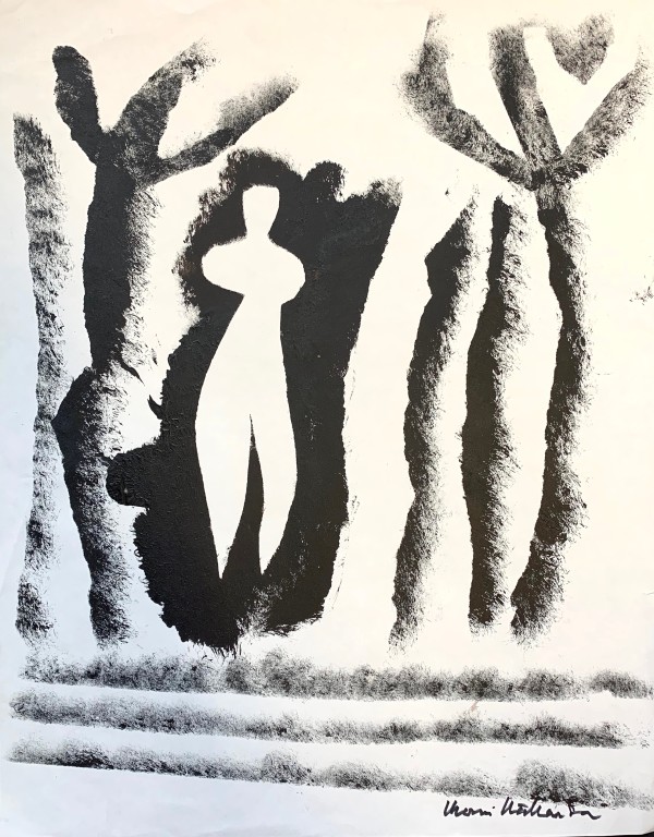 Figure in Trees by Morris Nathanson