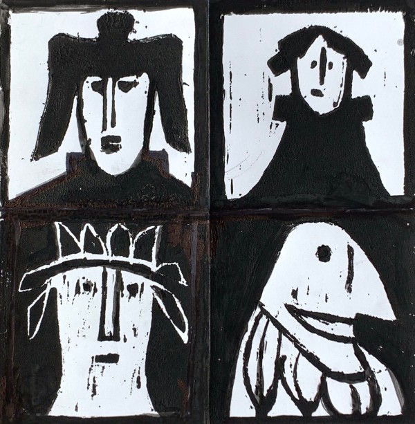 Faces by Morris Nathanson