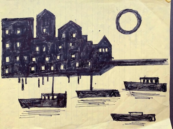 Harbor Moon by Morris Nathanson