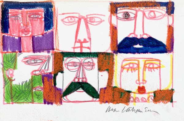 Square Faces by Morris Nathanson