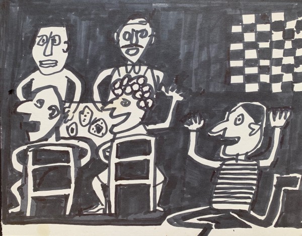 Checkerboard Cafe by Morris Nathanson