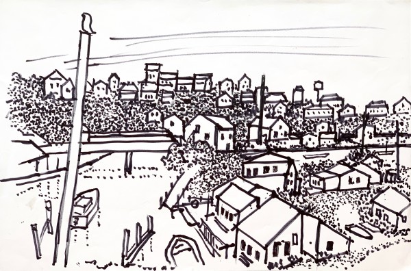 River Town by Morris Nathanson