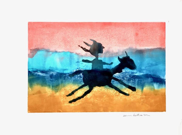Figure on Horseback by Morris Nathanson