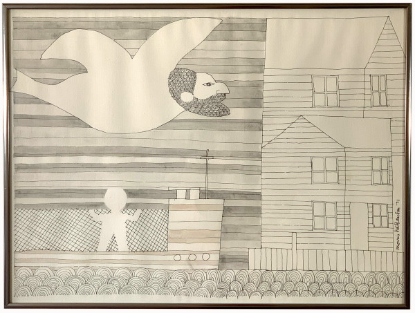 The Seagull and the Ferry by Morris Nathanson