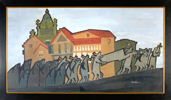 Funeral in Taxco II by Morris Nathanson