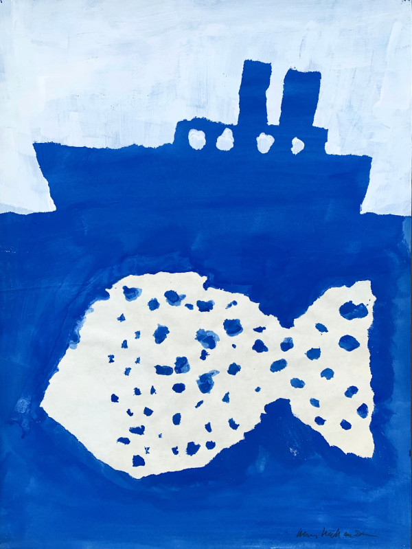 Fishing Boat by Morris Nathanson