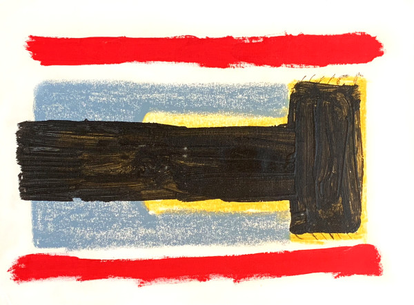 Red Stripes by Morris Nathanson