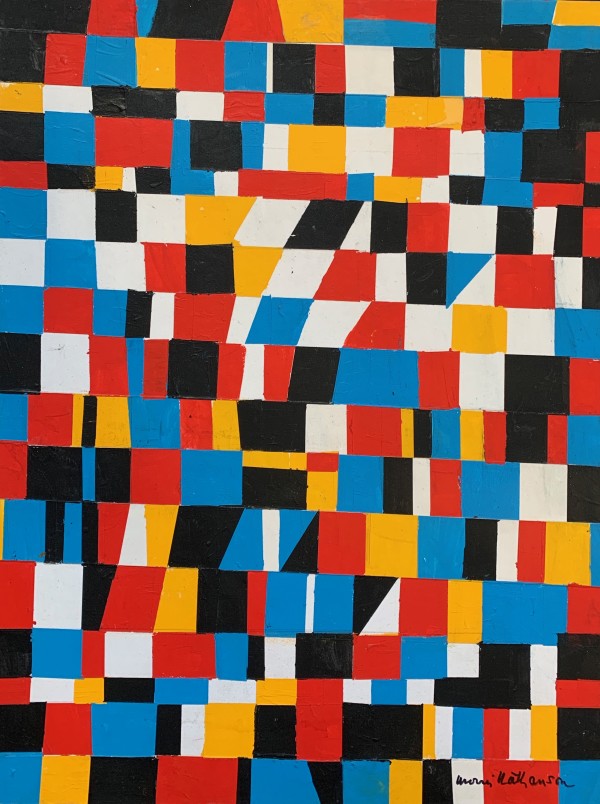 Geometric Painting2 by Morris Nathanson