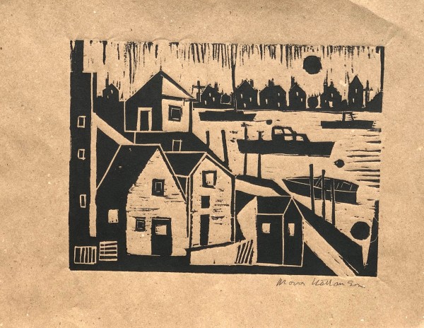 Waterfront Town by Morris Nathanson
