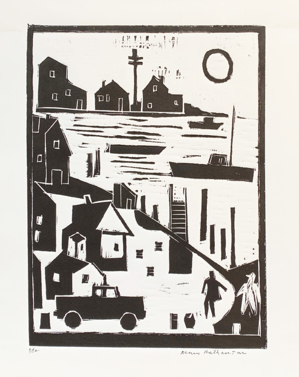 Waterfront Moon by Morris Nathanson