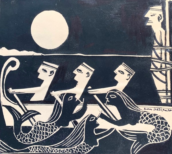 Ulysses Tied to the Mast by Morris Nathanson