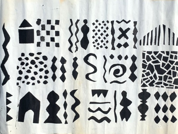 Ink Blocks by Morris Nathanson