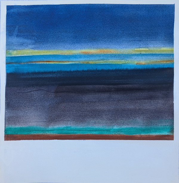 Summer Polaroids: Sunset After Storms by Cat Parsons Matsuda, Image 1.