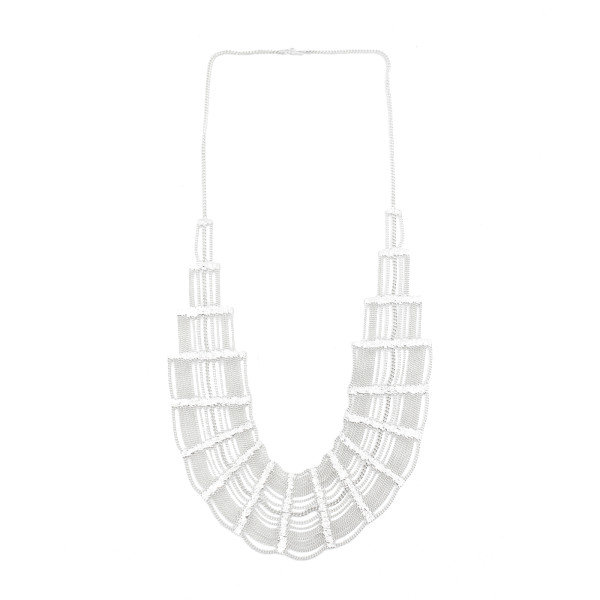 Silver Archeology Necklace by Hannah Keefe
