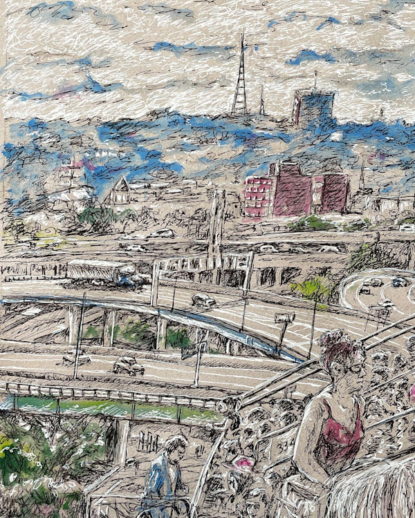 Stadium Views by Dawn Petrill