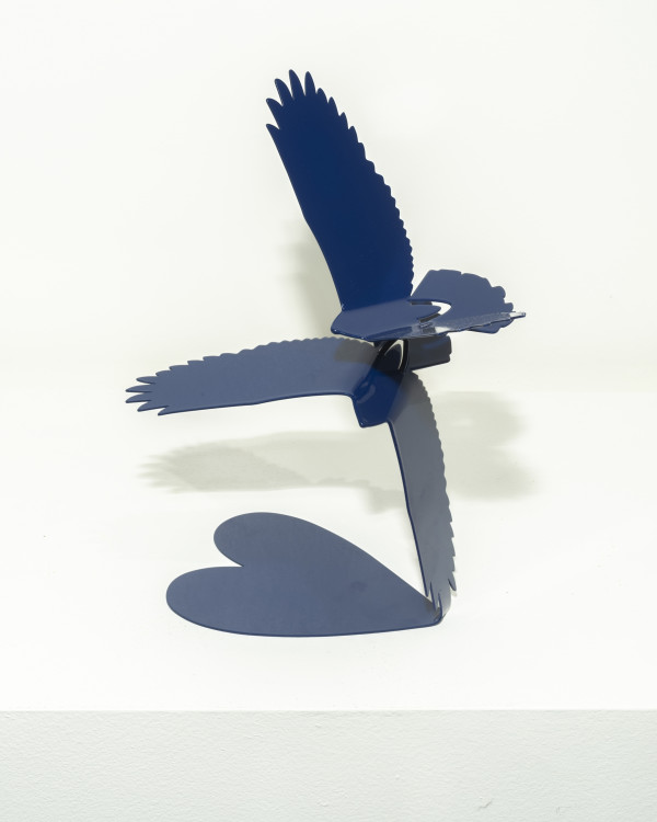 Love Birds - Deep Blue by Nicki Adani