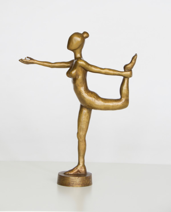 Yoga Dancer- Gold by Nicki Adani