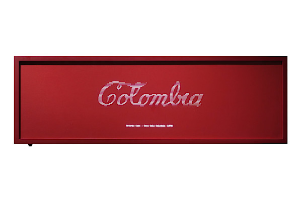 Ausencias - Coca Cola Colombia / Rojo 100 x 30. by Jorge Luis Vaca Forero