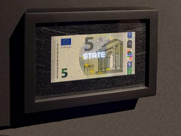 Planetary Values- 5 Euro Bill - State by Jorge Luis Vaca Forero