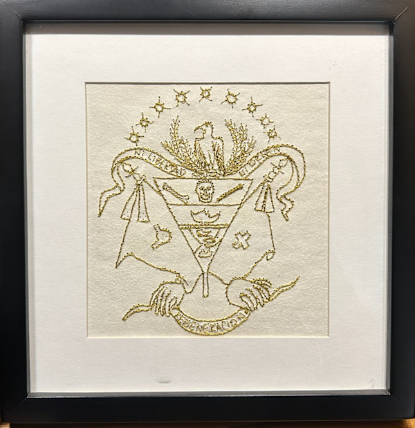 Bordado - Escudo de la Regeneración Pequeño. by Jorge Luis Vaca Forero