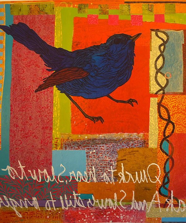 Saint  Matthew's Sparrow #2 - Giclee by Meg Bernet