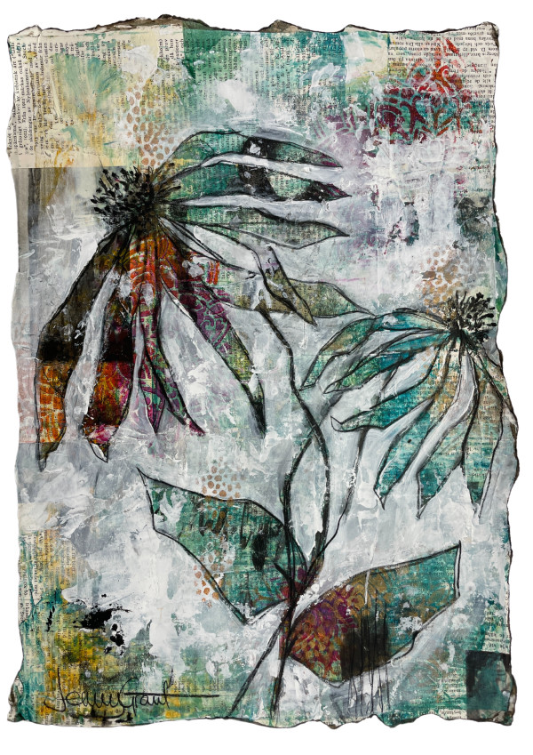 Floral Flow 34 by Jenny Grant