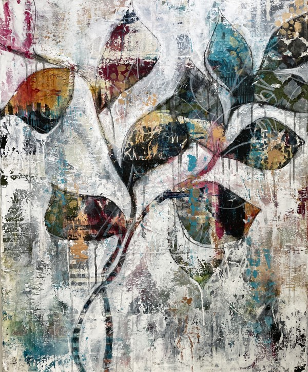 Floral Flow 40 by Jenny Grant