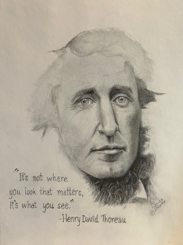 Thoreau by Laura Center