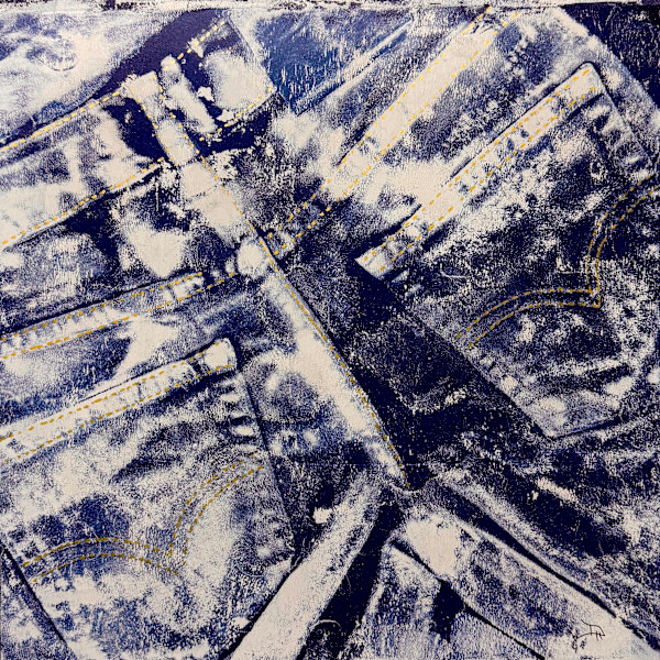 Faded Blues #1 by Dawn Harmer