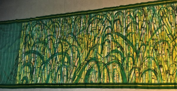 Cañaveral.  Sarees Series by LEANDRO SOTO