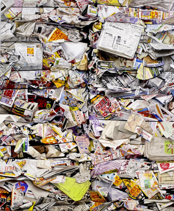 Recycling Paper -- Sasebo, Japan by Leslie Parke