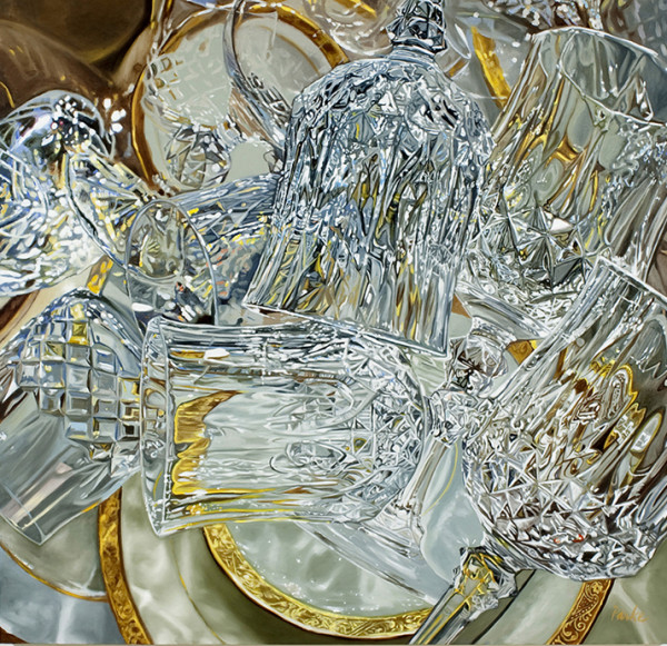 Crystal and Porcelain by Leslie Parke