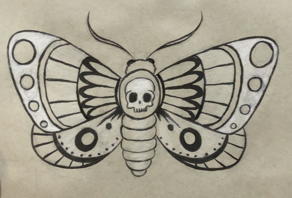 Death Moth by Krystlesaurus