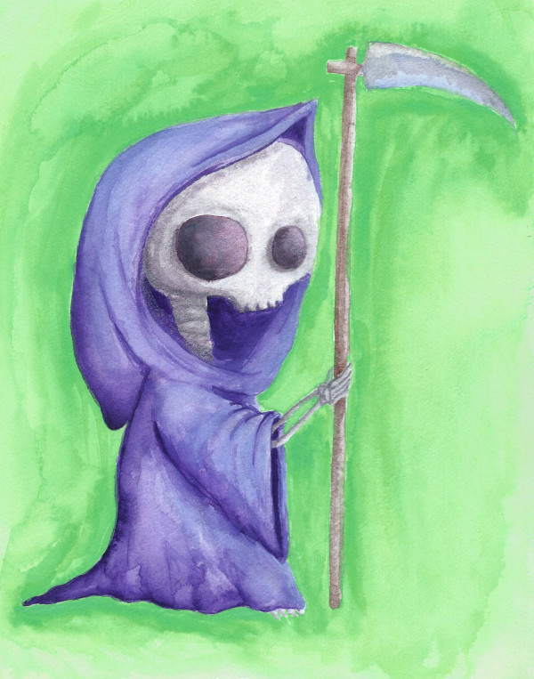 Lil reaper by Krystlesaurus