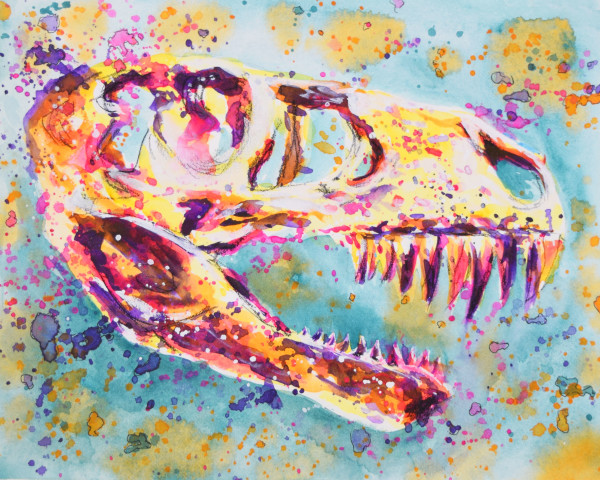 T-Rex Manning by Krystlesaurus