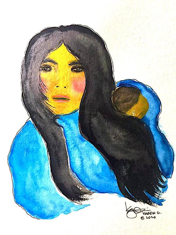 "Big Sister" by Karen  (Eben) Garcia