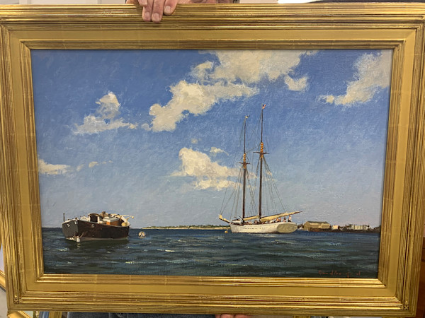 The White Schooner by David Bareford