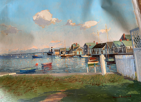 Nantucket taken out to repair by David Bareford, Image 1.