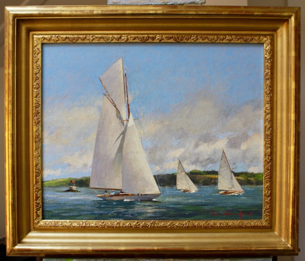 A Good Breeze on Mt Hope Bay by David Bareford, Image 1.