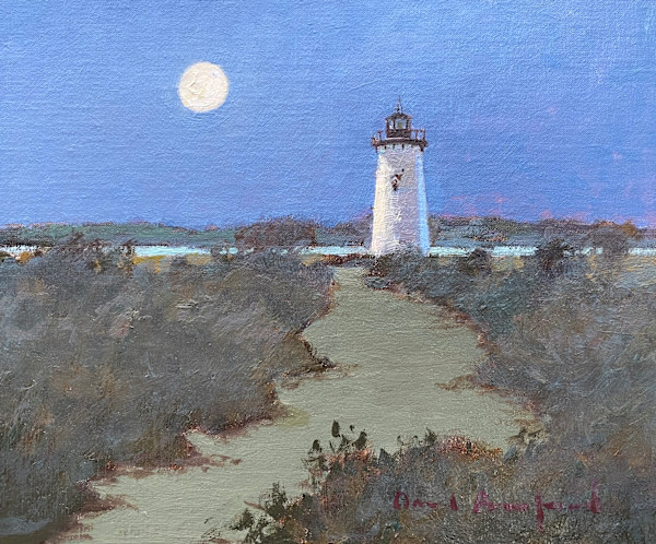 Edgartown Light Nocturn by David Bareford, Image 1.