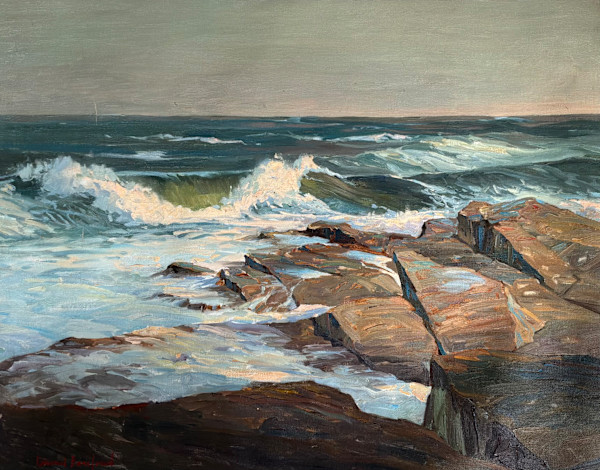 Rocky Shore and Surf by David Bareford, Image 1.