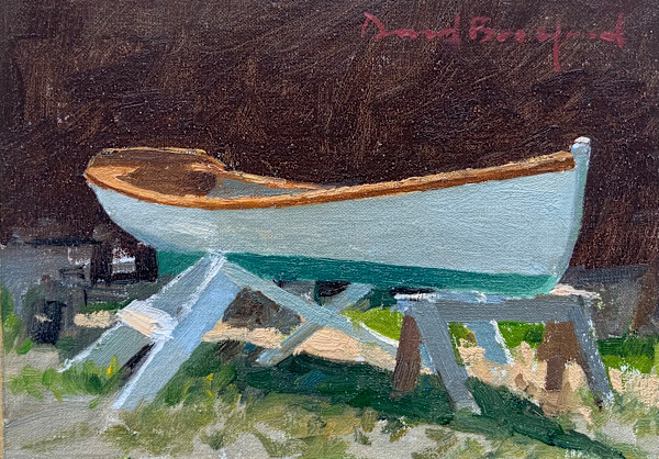 Small Boat at Mystic Seaport by David Bareford, Image 1.
